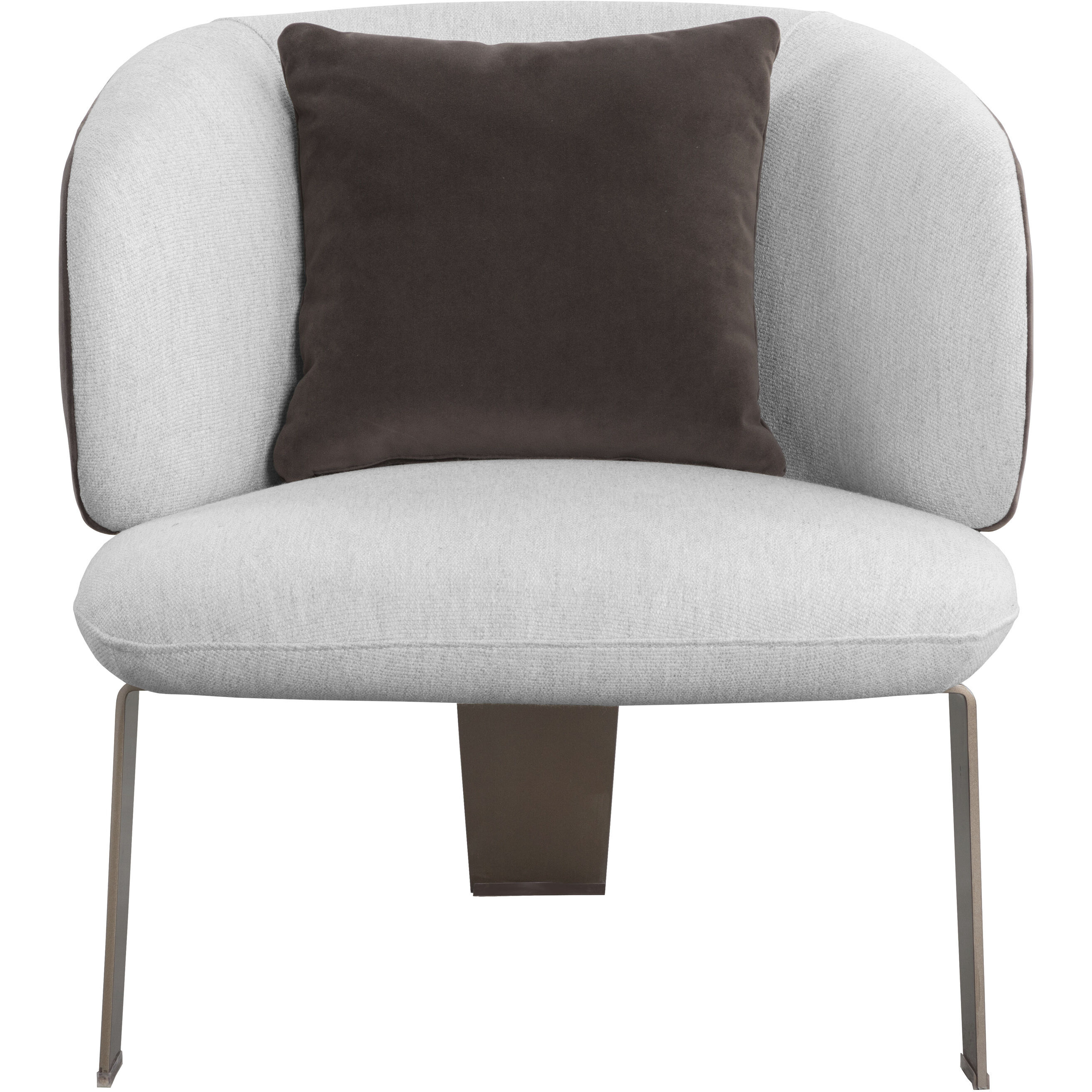 Garry San Remo Winter Cloud / Meg Ash Lounge Chair